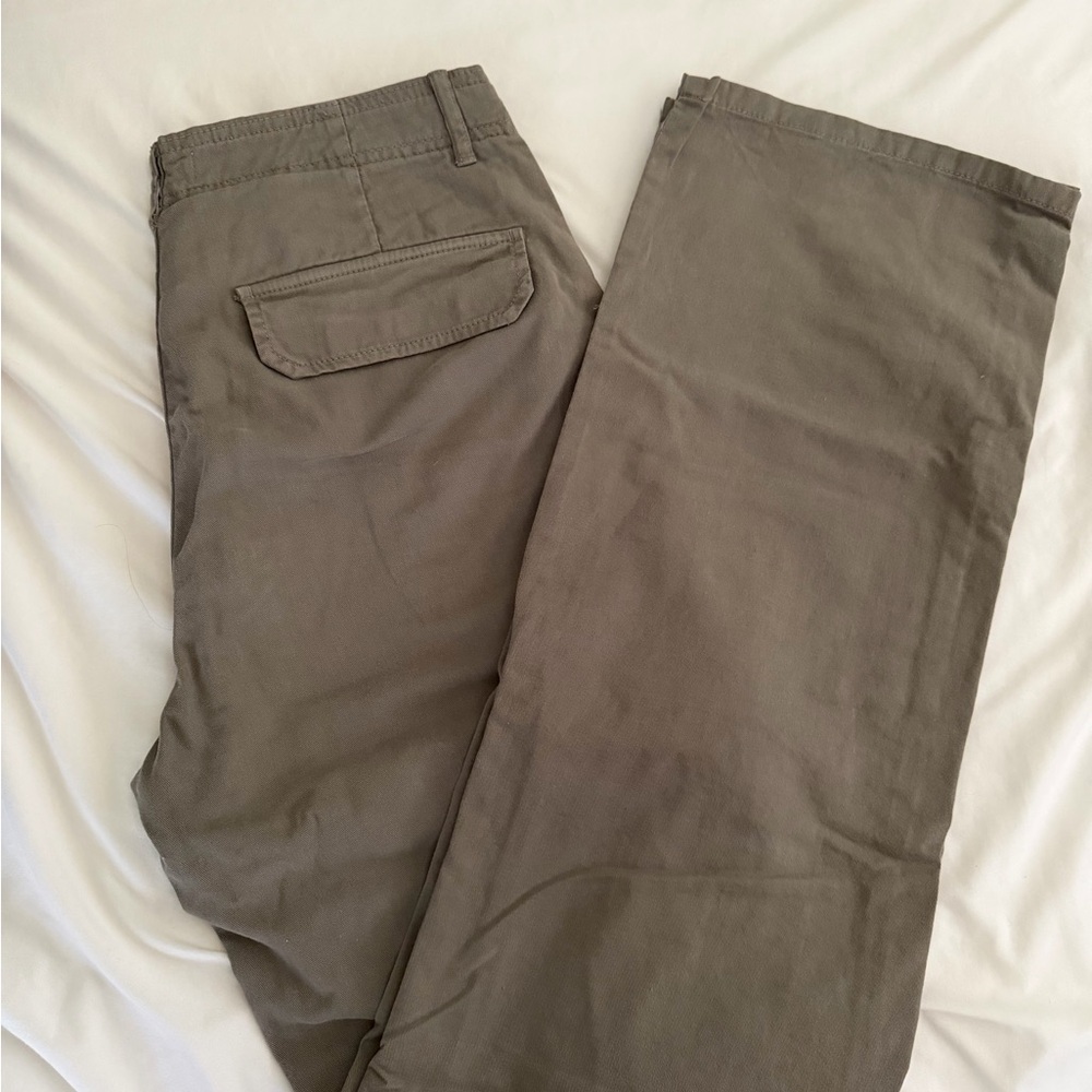ZARA Cargo Pants - Olive Green - Picture 3 of 4